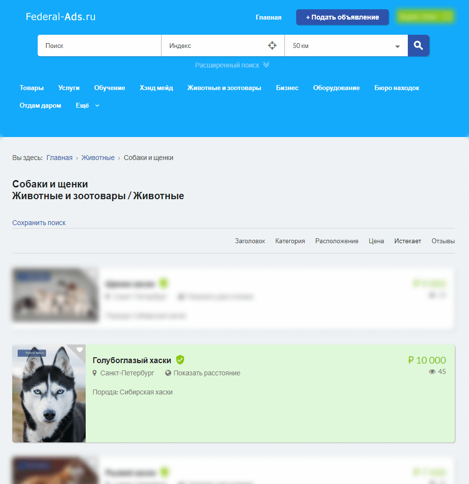Платная услуга Фон на Federal-Ads.ru Дополнительная платная услуга Фон на Federal-Ads.ru