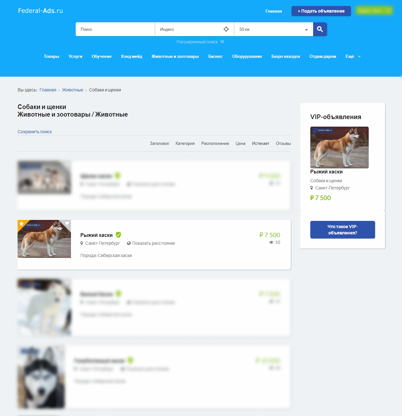 Платная услуга  Спецпредложение на Federal-Ads.ru Дополнительная платная услуга Спецпредложение на Federal-Ads.ru